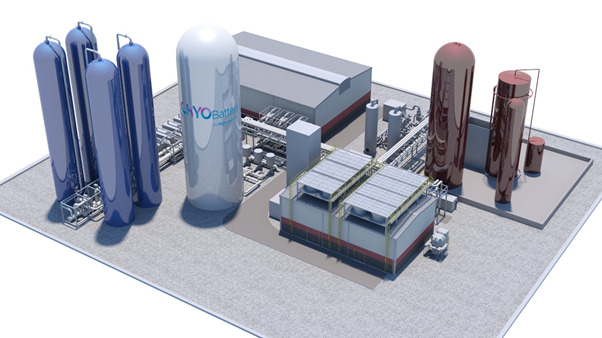 Highview power LAES Plant Blu CRYOBattery Project