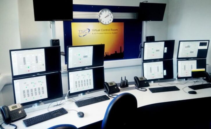 Hull university Virtual Control Room Dynamic Process Simulation